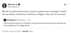 Mike Lee post on Twitter